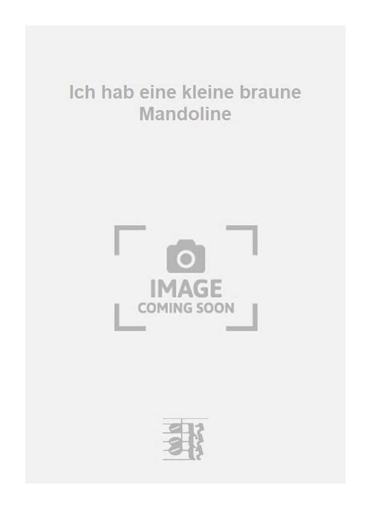 Ich hab eine kleine braune Mandoline